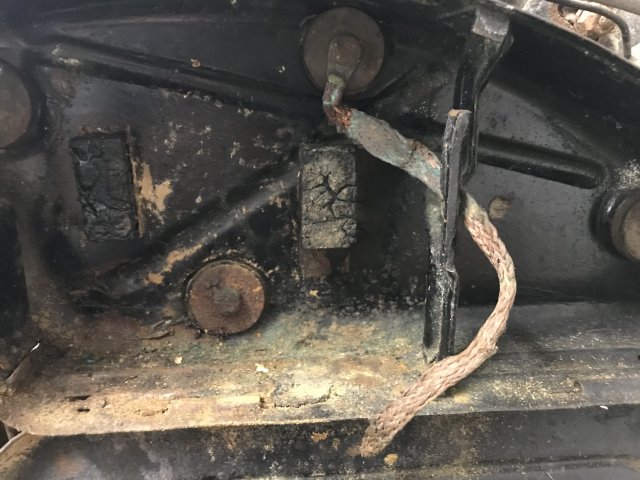Das war mal der Batteriekasten.
