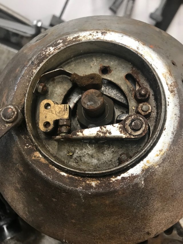 Der Motor ist in einem üblen Zustand!